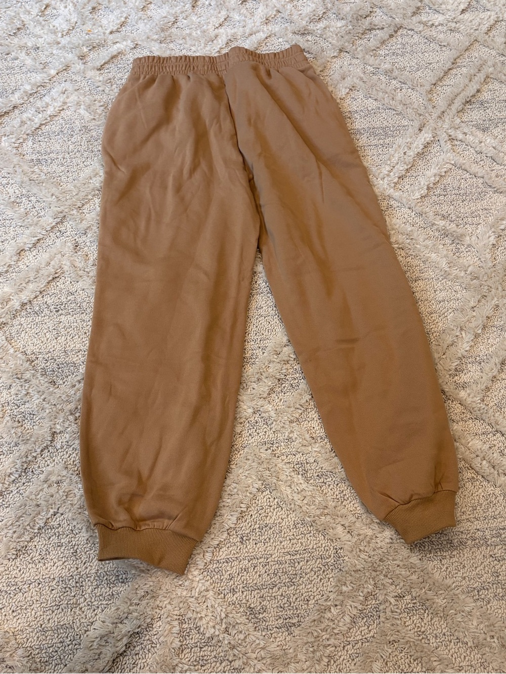 Women's Brown Hooded Sweatshirt and Jogger Set - Picture 8 of 8